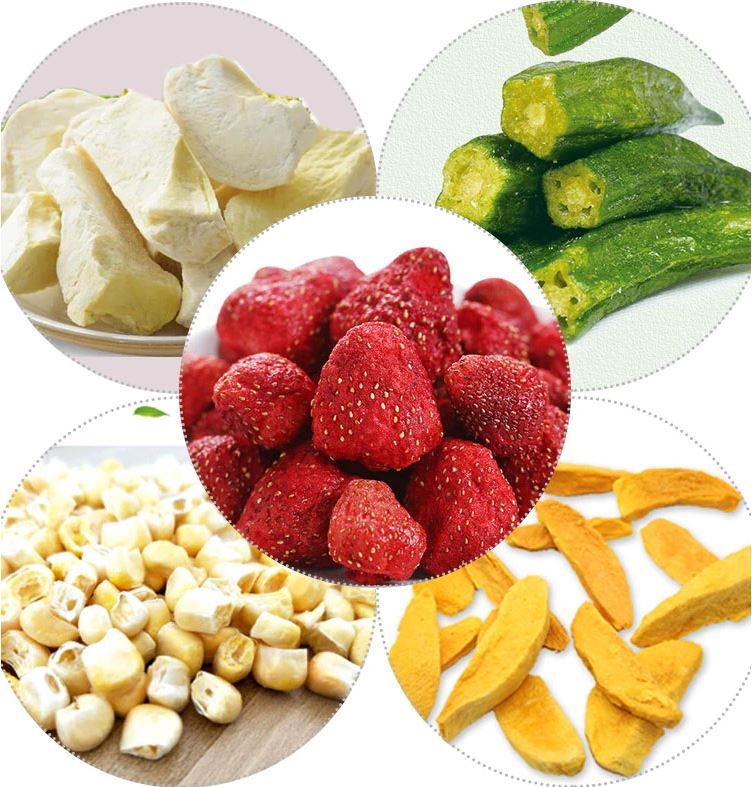 Freeze dried veg&fruits Freeze dried veg&fruits